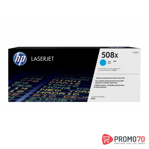 Hp 508x high yield cyan original laserjet toner cartridge