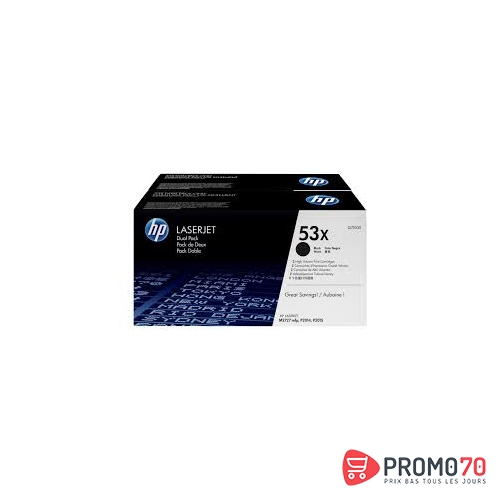 Hp 53x high yield black original laserjet toner cartridge