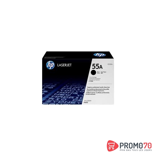 Hp 55a black original laserjet toner cartridge