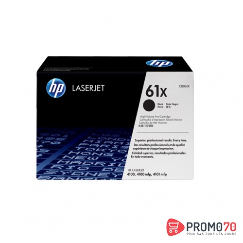 Hp 61x high yied black original laserjet toner cartridge