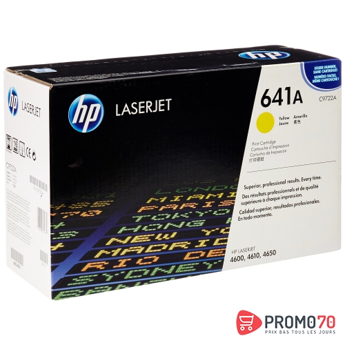 Hp 641a yellow original laserjet toner cartridge