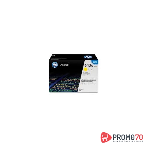 Hp 643a yellow original laserjet toner cartridge