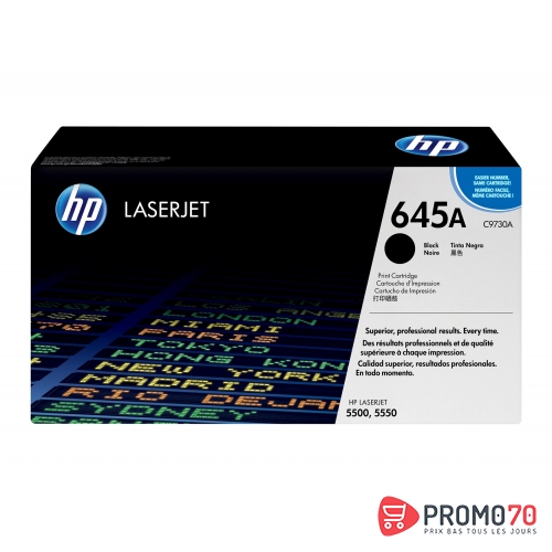Hp 645a black original laserjet toner cartridge
