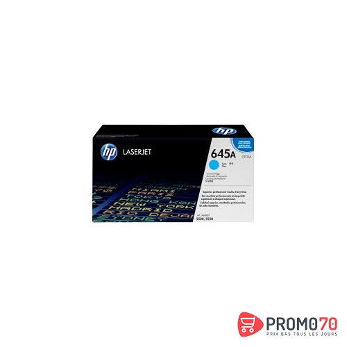 Hp 645a cyan original laserjet toner cartridge