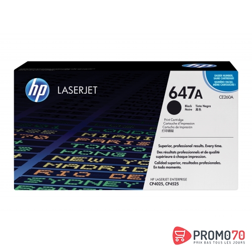 Hp 647a black original laserjet toner cartridge