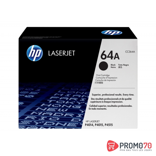 Hp 64a black original laserjet toner cartridge