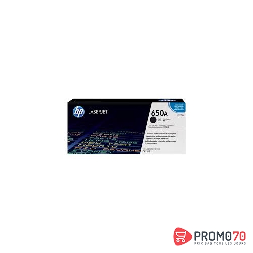 Hp 650a black original laserjet toner cartridge