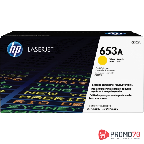 Hp 653a yellow original laserjet toner 