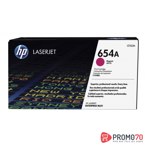 Hp 654a magenta original laserjet toner cartridge