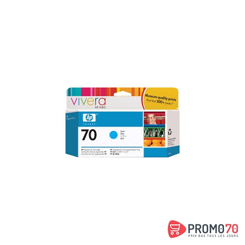 Hp 70 130-ml cyan designjet ink cartridge