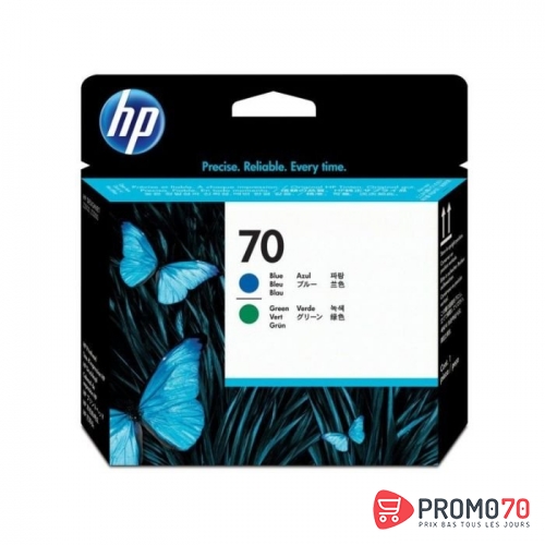 Hp 70 blue and green designjet printhead