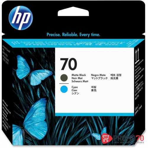 Hp 70 matte black and red designjet printhead
