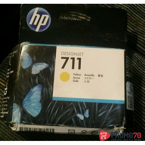 Hp 711 29-ml yellow designjet ink cartridge