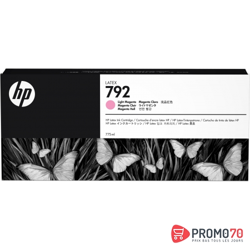Hp 792 775-ml light magenta latex ink cartridge