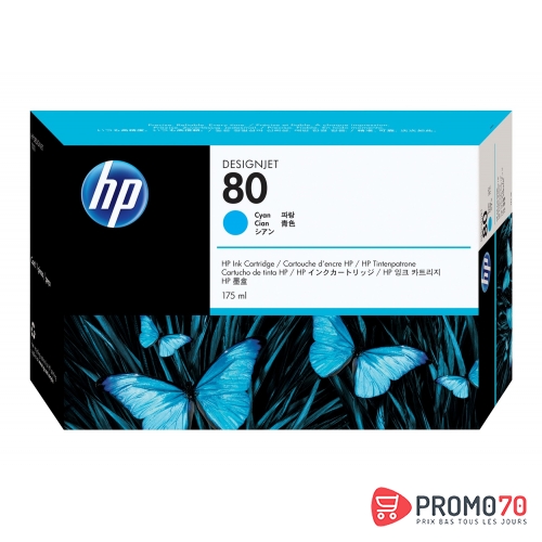 Hp 80 175-ml magenta designjet ink cartridge