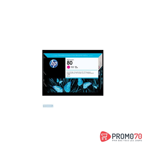 Hp 80 350-ml magenta designjet ink cartridge