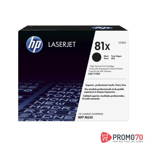 Hp 81x high yield black original laserjet toner cartridge