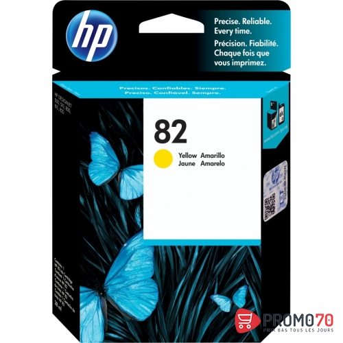 Hp 82 28-ml yellow designjet ink cartridge