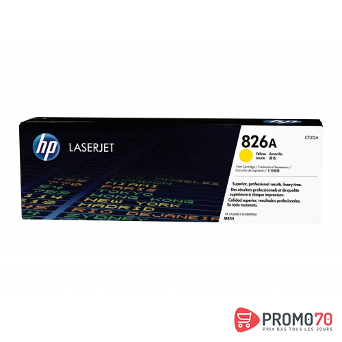 Hp 826a yellow original laserjet toner cartridge