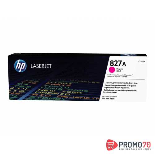 Hp 827a magenta original laserjet toner cartridge
