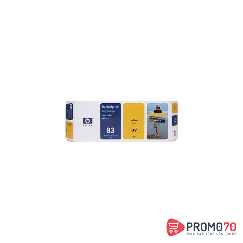 Hp 83 680-ml yellow designjet uv ink cartridge
