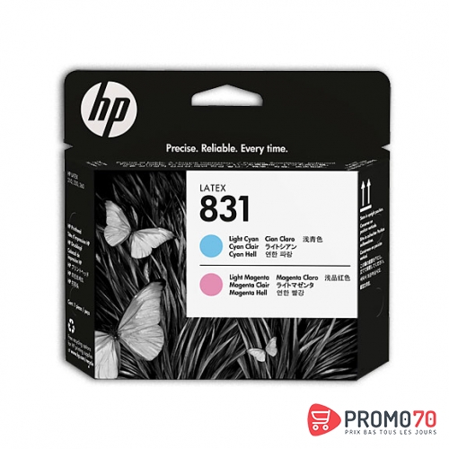 Hp 831 light magenta/light cyan latex printhead