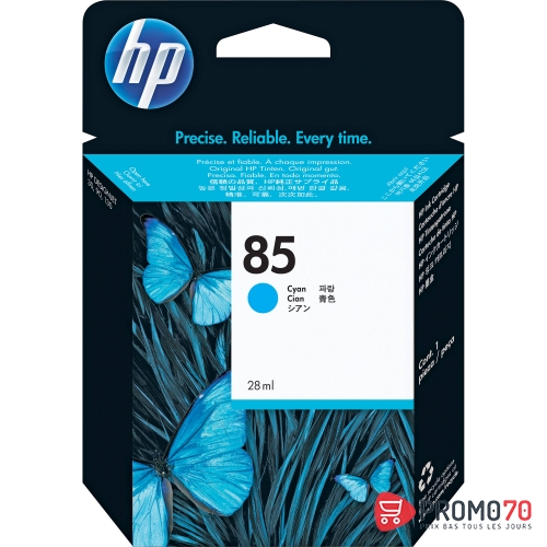 Hp 85 28-ml cyan designjet ink cartridge
