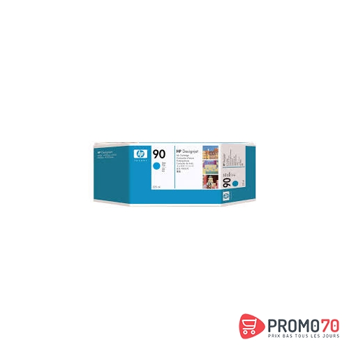 Hp 90 225-ml cyan designjet ink cartridge