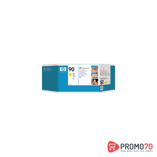 Hp 90 225-ml yellow designjet ink cartridge
