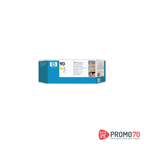 Hp 90 yellow designjet printhead and printhead cleaner