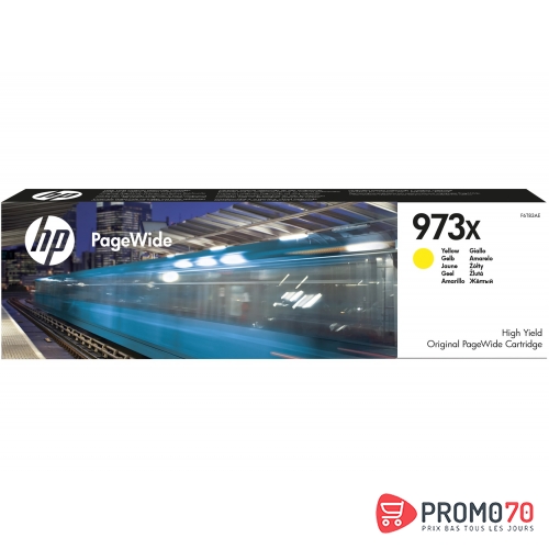 Hp 973x high yield yellow original pagewide cartridge