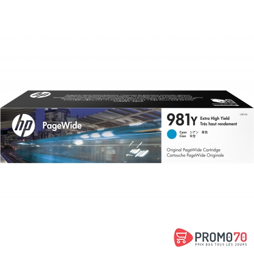 Hp 981y extra high yield black original pagewide cartridge