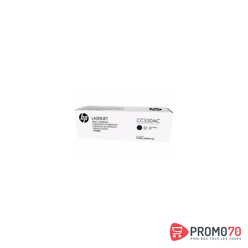 Hp cc530ac black contract original laserjet toner cartridge