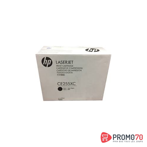 Hp ce255xc high yield black contract original laserjet toner cartridge