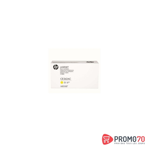 Hp ce262ac yellow contract original laserjet toner cartridge