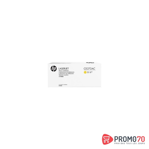 Hp ce272ac yellow contract original laserjet toner cartridge