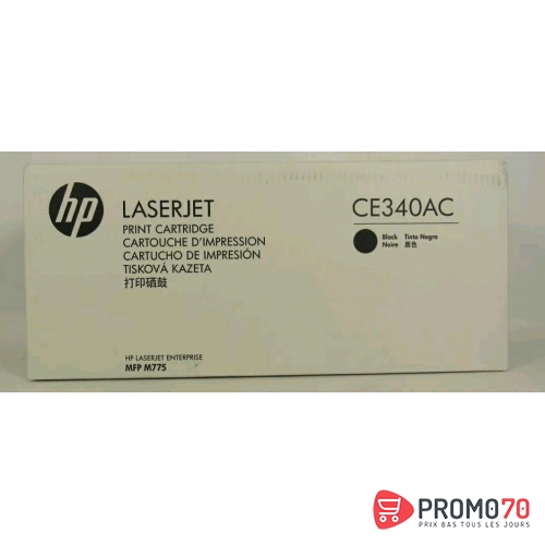 Hp ce340ac black contract original laserjet toner cartridge