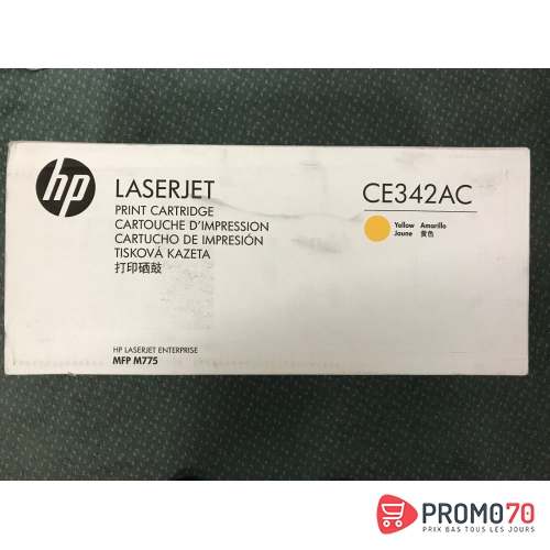 Hp ce342ac yellow contract original laserjet toner cartridge