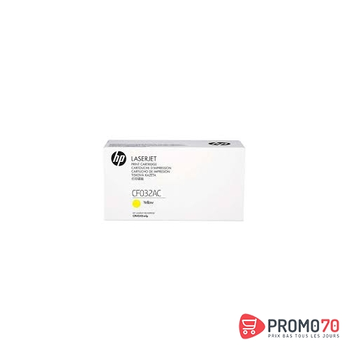 Hp cf032ac yellow contract original laserjet toner cartridge
