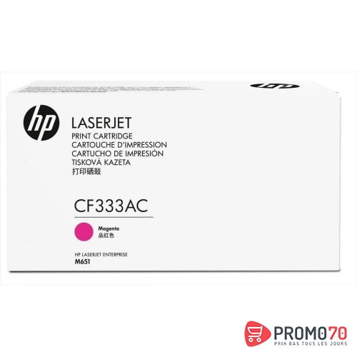 Hp cf333ac magenta contract original laserjet toner cartridge