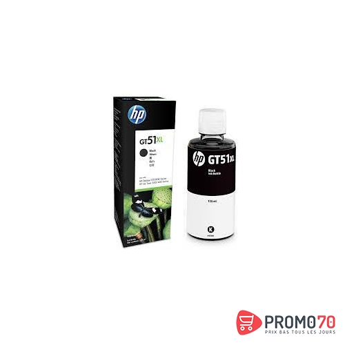 Hp gt51xl 135-ml black original ink bottle