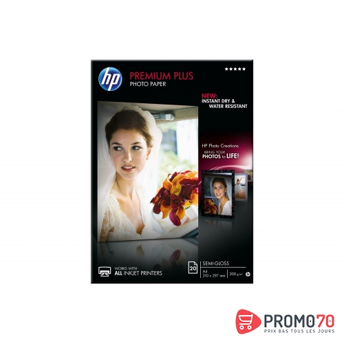 Hp premium plus glossy photo paper-20 sht/a4/210 x 297 mm