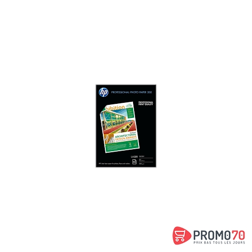 Hp professional glossy laser photo paper 200 gsm-100 sht/a4/210 x 297 mm