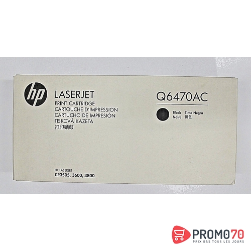 Hp q6470ac black contract original laserjet toner cartridge
