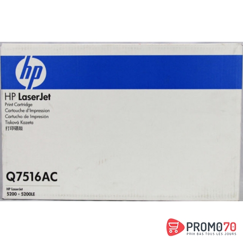 Hp q7516ac black contract original laserjet toner cartridge