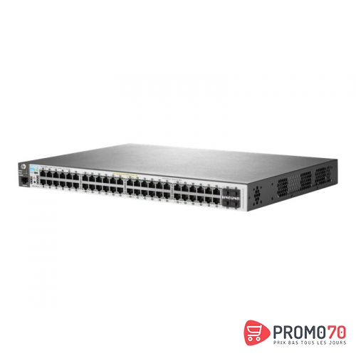 Hpe 2530-8 switch [8 ports 10-100 + 2 ports sfp, l2  managed]