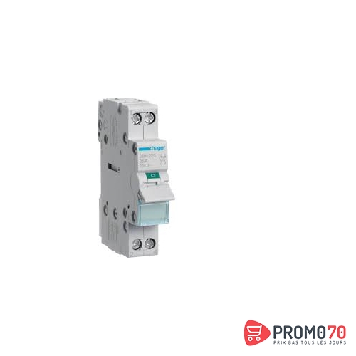 Interrupteur modulaire is 25a 3p