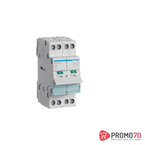 Interrupteur modulaire is 32a 2p