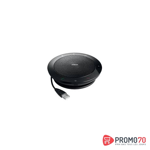 Jabra speak??? 510 speakerphone for uc & bt, usb conference solution, 360-degree-microphone, plug&play, mute and volume button