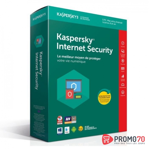 Kaspersky internet security 2019  1 poste multi-devices